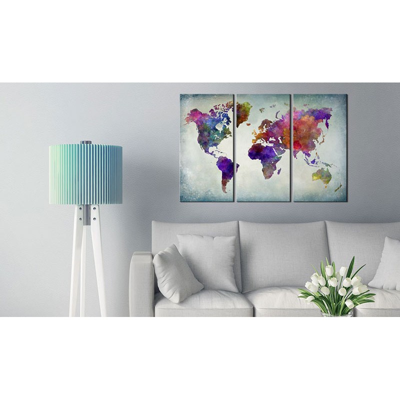 Cuadro Mundo de colores