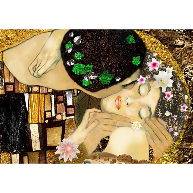 Cuadro Klimt inspiraciones - Beso