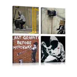Cuadro Banksy - el arte callejero