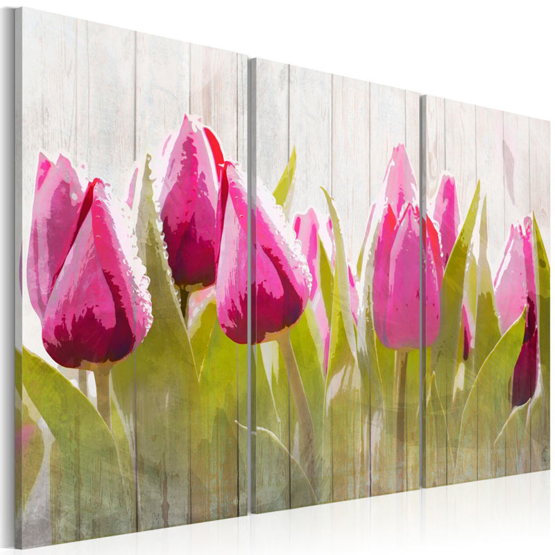 Cuadro Ramo primaveral de tulipanes