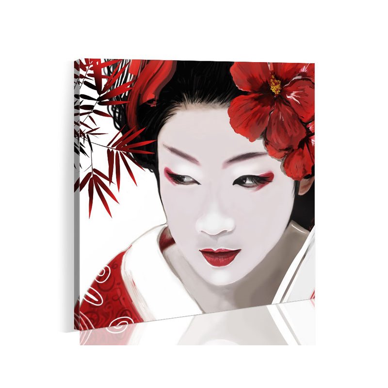 Cuadro Geisha japonesa