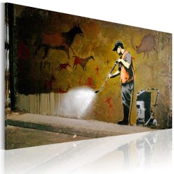 Cuadro Blanqueo Lascaux (Banksy)