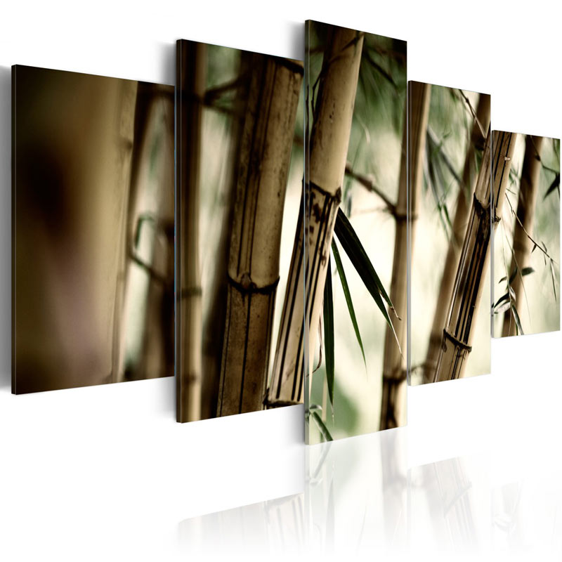 Cuadro Bosque de bambú asiático