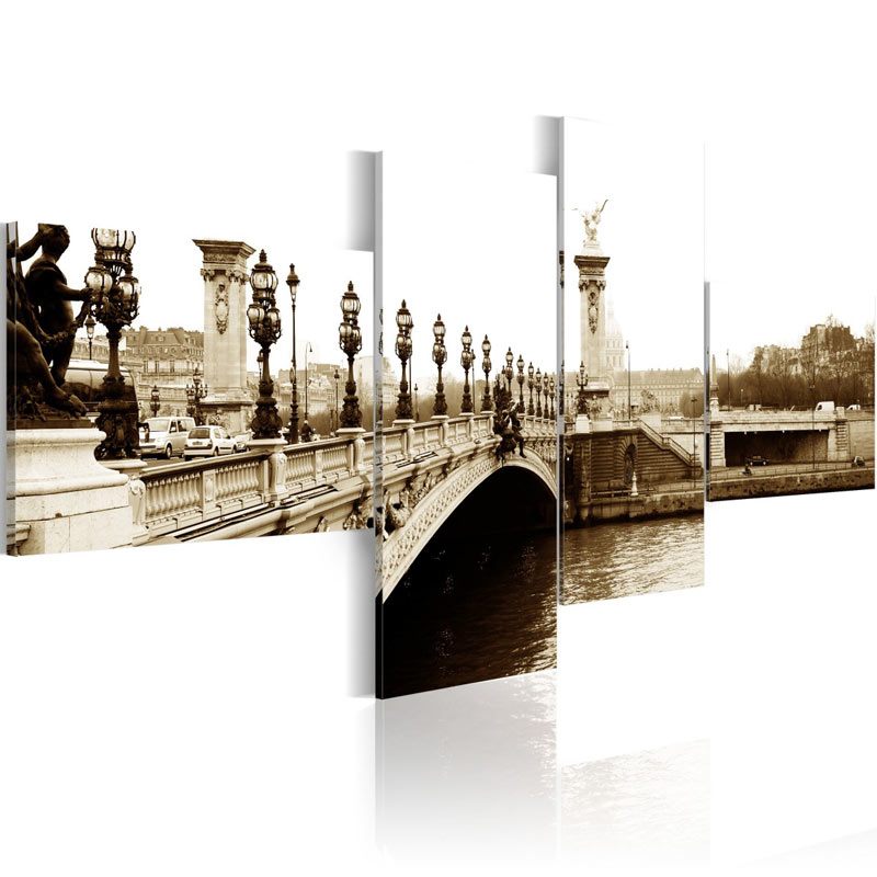 Cuadro Puente de Alejandro II en París