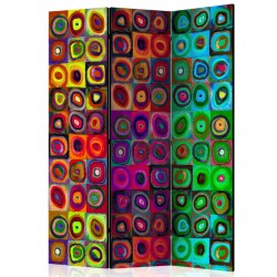 Biombo Colorful Abstract Art 