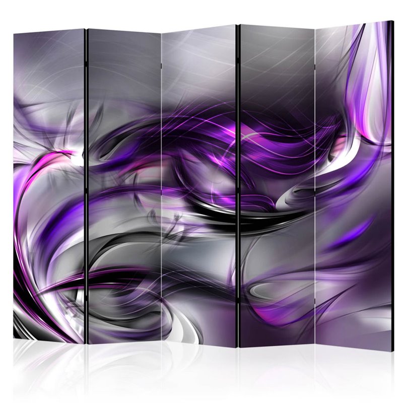 Biombo Purple Swirls II
