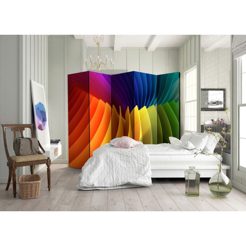 Biombo Rainbow Wave II