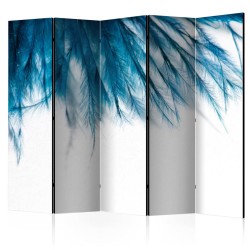 Biombo Sapphire Feathers II