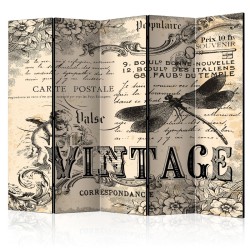 Biombo Vintage Correspondence II