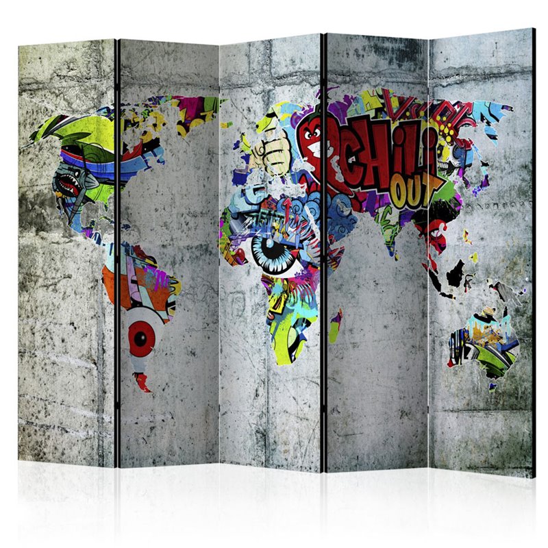 Biombo Graffiti World