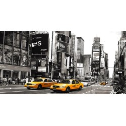 Taxi in Times Square, NYC