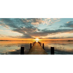 Morning Lights on a Jetty (detail)