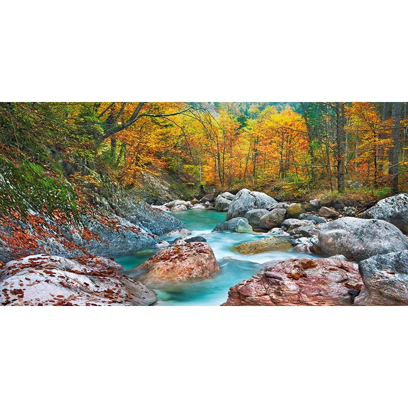 Mountain brook and rocks, Carinthia, Austria