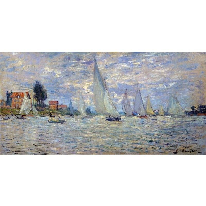 Les barques régates à Argenteuil