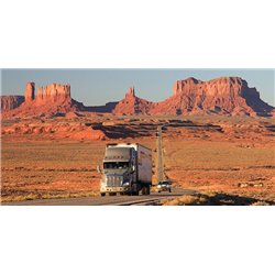 Highway, Monument Valley, USA