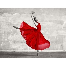 Ballerina in Red