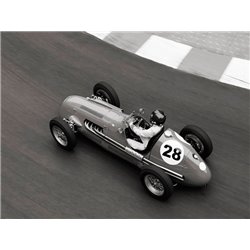 Historical race car at Grand Prix de Monaco