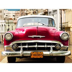 Classic American car in Habana, Cuba