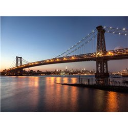 Queensboro Bridge and Manhattan from Brooklyn, NYC