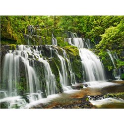 Waterfall Purakaunui Falls, New Zealand