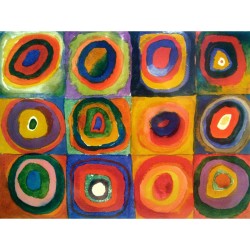 Squares with Concentric Circles