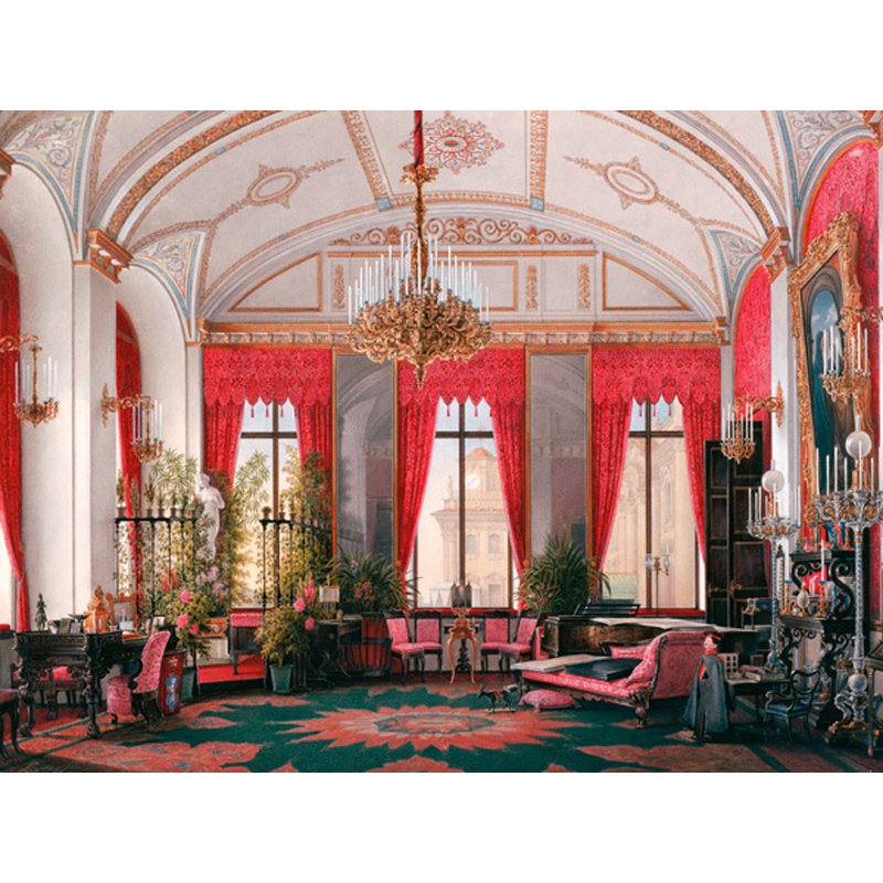 Interiors of the Winter Palace: the Raspberry Study