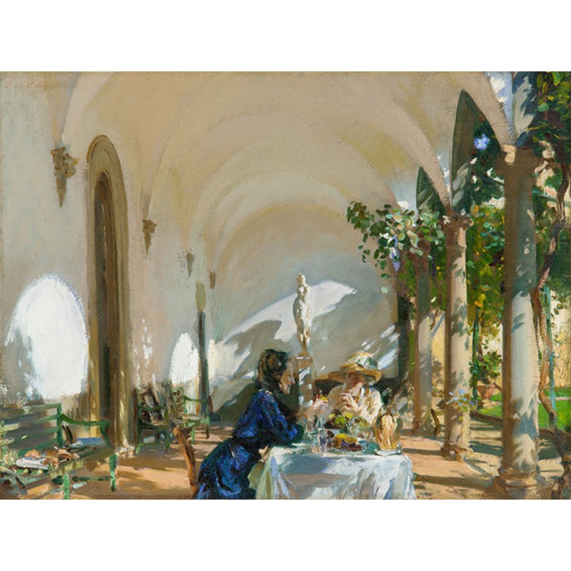 Breakfast in the Loggia