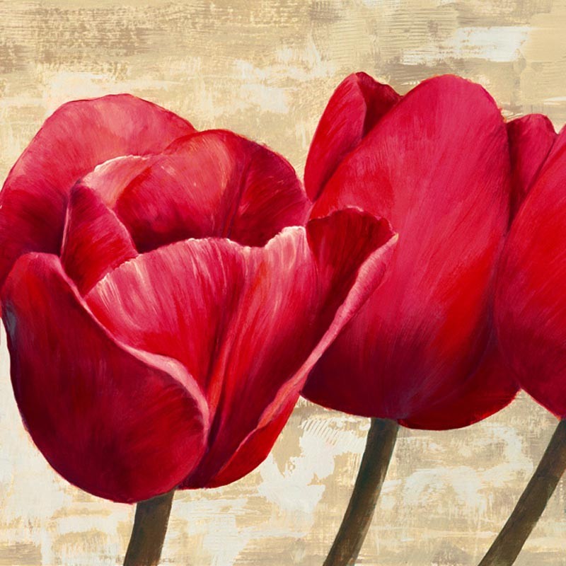 RED TULIPS (DETAIL)